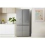 Haier 473 Litre Four Door American Fridge Freezer - Silver