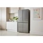 Haier 473 Litre Four Door American Fridge Freezer - Silver