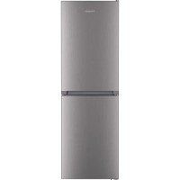 Refurbished Hotpoint HTFC850TI1X1 Freestanding 322 Litre 50/50 Frost Free Fridge Freezer Stainless Steel
