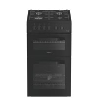 Hotpoint 50cm Gas Cooker - Black Hotpoint 50cm Gas Cooker - Black