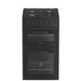 Hotpoint 50cm Gas Cooker - Black