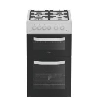 Hotpoint 50cm Gas Cooker - White Hotpoint 50cm Gas Cooker - White