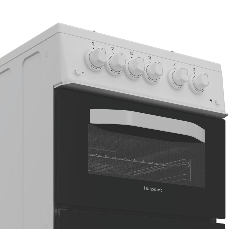Hotpoint 50cm Gas Cooker - White