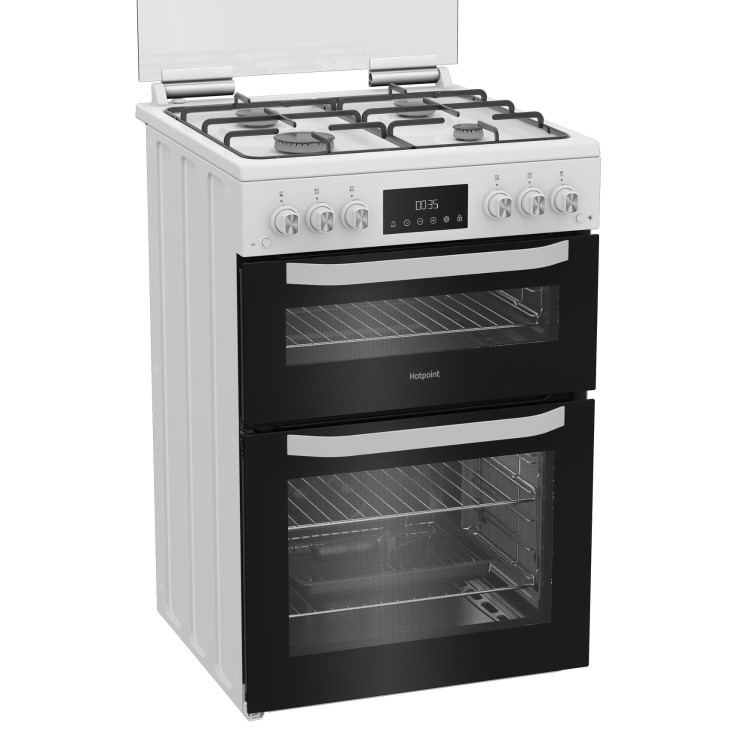 Hotpoint 60cm Gas Cooker - White