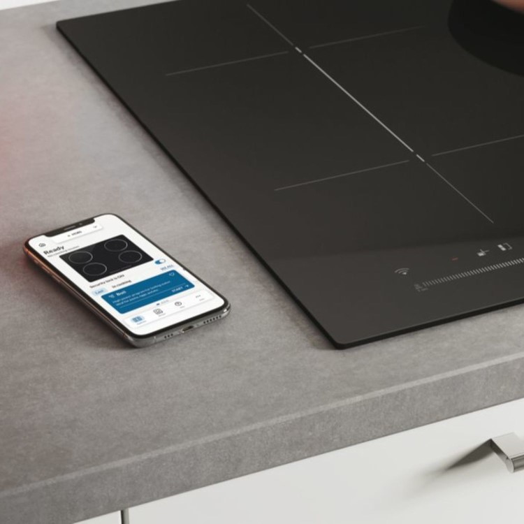 Refurbished Hoover H-Hob 500 Series HTPS64MCTTWIFI 59cm 4 Zone Induction Hob Black