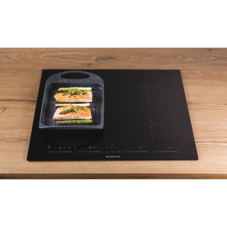 Refurbished Hoover H-Hob 500 Series HTPS64MCTTWIFI 59cm 4 Zone Induction Hob Black