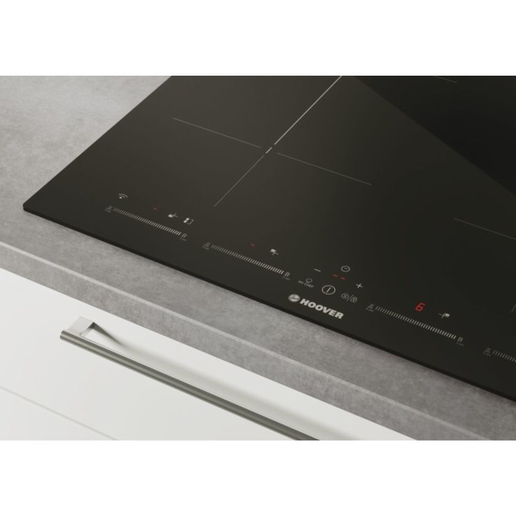 Refurbished Hoover H-Hob 500 Series HTPS64MCTTWIFI 59cm 4 Zone Induction Hob Black