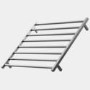 8 Bar Heated Ladder Towel Rail - Hawthorn