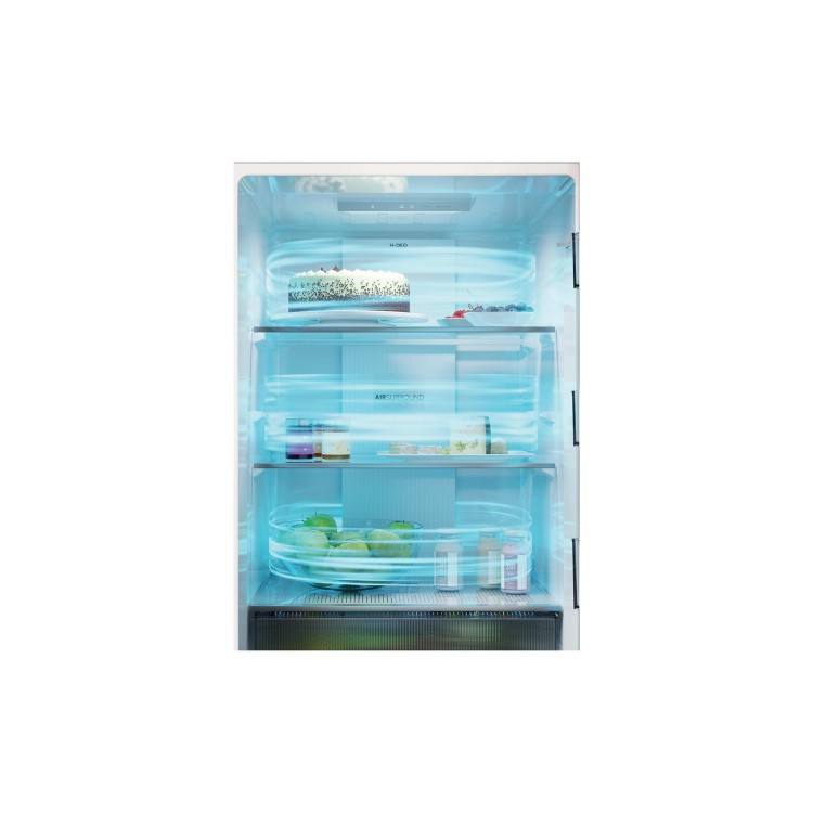 Haier 3D Combi Series 3 303 Litre 50/50 Freestanding Fridge Freezer - White