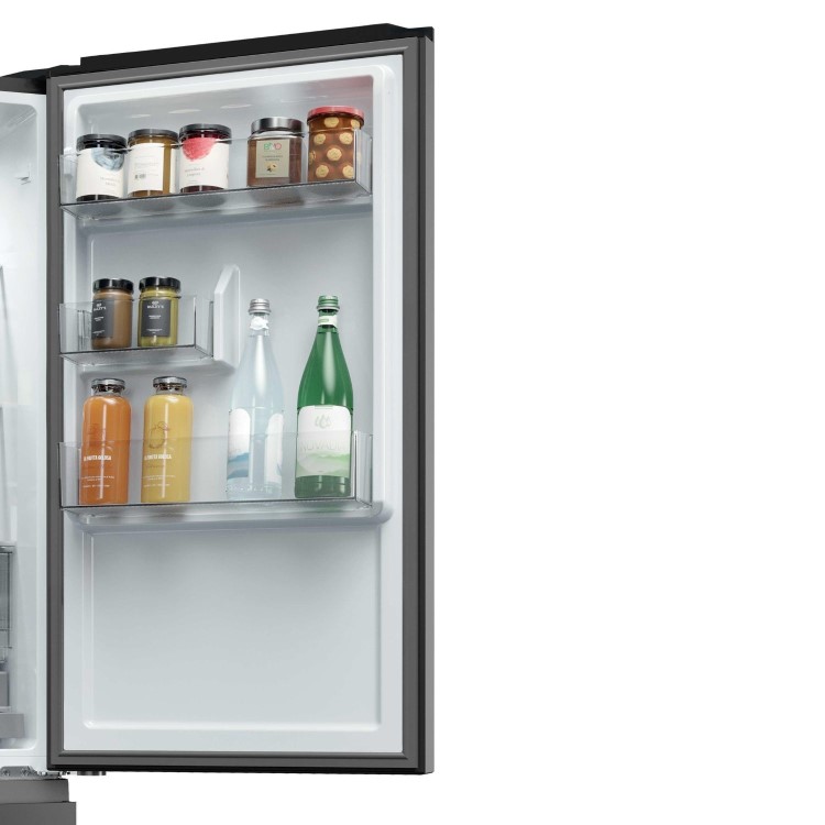 Haier 3D 55 Series 3 303 Litre 60/40 Freestanding Fridge Freezer - Black