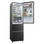 Haier 3D 55 Series 3 303 Litre 60/40 Freestanding Fridge Freezer - Black
