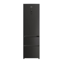 Refurbished Haier Series 3 HTR3619ENPB Freestanding 348 Litre 60/40 Frost Free Fridge Freezer Black Refurbished Haier Series 3 HTR3619ENPB Freestanding 348 Litre 60/40 Frost Free Fridge Freezer Black
