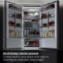 Haier 3D 60 Series 3 360 Litre 60/40 Freestanding Fridge Freezer - Black