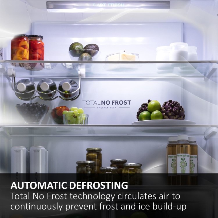 Haier 3D 60 Series 3 360 Litre 60/40 Freestanding Fridge Freezer - Black