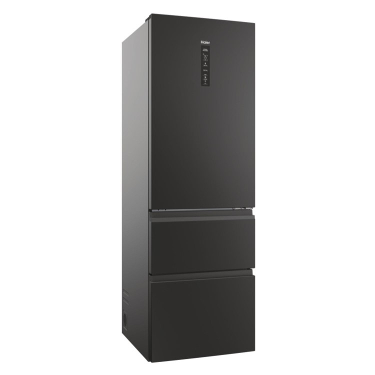 Haier 3D 60 Series 3 360 Litre 60/40 Freestanding Fridge Freezer - Black