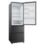 Haier 3D 60 Series 3 360 Litre 60/40 Freestanding Fridge Freezer - Black