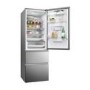 Haier 3D 60 Series 5 357 Litre 60/40 Freestanding Fridge Freezer - Silver