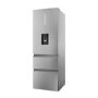 Refurbished Haier 3D 60 Series 5 HTW5618DWMG Freestanding 357 Litre 60/40 Fridge Freezer Silver