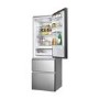 Haier 3D 60 Series 5 357 Litre 60/40 Freestanding Fridge Freezer - Silver