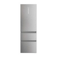 Refurbished Haier 3D 60 Series 5 HTW5618ENMG Freestanding 356 Litre 60/40 Frost Free Fridge Freezer Silver Refurbished Haier 3D 60 Series 5 HTW5618ENMG Freestanding 356 Litre 60/40 Frost Free Fridge Freezer Silver