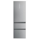 HTW5618ENMG Haier 3D 60 Series 5 356 Litre 60/40 Freestanding Fridge Freezer - Silver