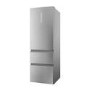 Haier 3D 60 Series 5 356 Litre 60/40 Freestanding Fridge Freezer - Silver