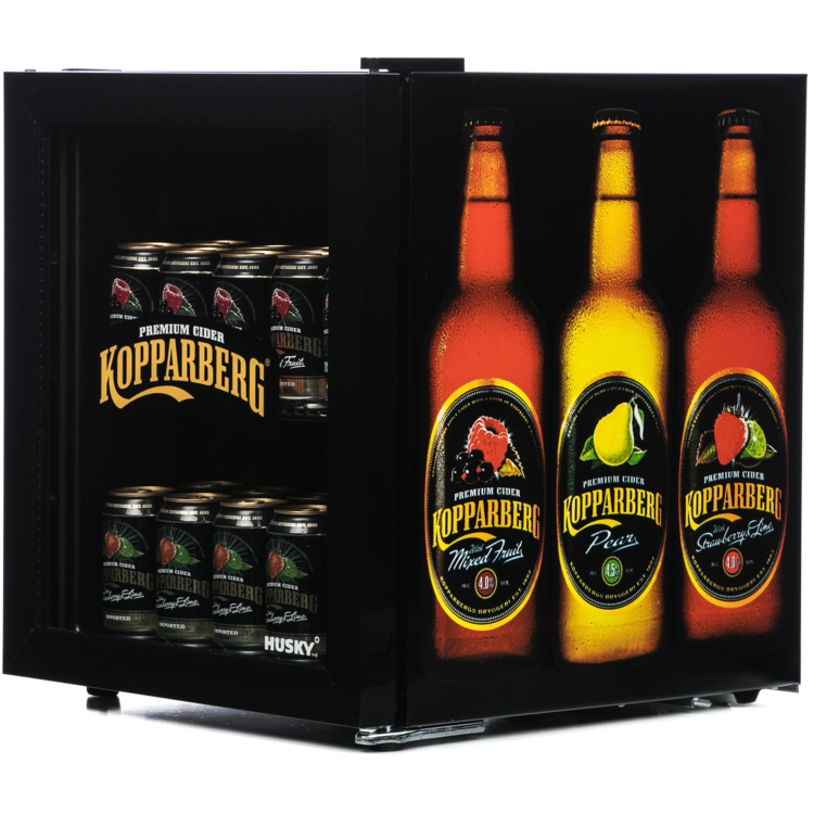 Husky Kopparberg 40 x 440ml Can Table Top Drinks Fridge