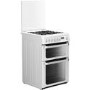 Hotpoint Ultima 60cm Double Oven Dual Fuel Cooker - White