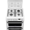 GRADE A2 - Hotpoint HUD61P Ultima 60cm Double Oven Dual Fuel Cooker - White