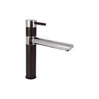 Reginox Black & Chrome Single Lever Mixer Pillar Kitchen Tap – Hudson