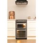 GRADE A2 - Hotpoint HUE52GS 50cm Double Oven Electric Cooker With Ceramic Hob - Graphite