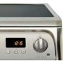 Refurbished Hotpoint HUE61X Ultima 60cm Double Oven Electric Cooker with Ceramic Hob Stainless Steel