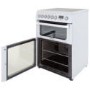 Hotpoint HUE62PS Ultima 60cm Double Oven Multifunction Electric Cooker with Ceramic Hob - White