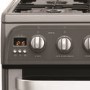 GRADE A2 - Hotpoint HUG52G Ultima 50cm Double Oven Gas Cooker in Graphite