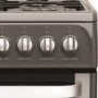 GRADE A2 - Hotpoint HUG52G Ultima 50cm Double Oven Gas Cooker in Graphite