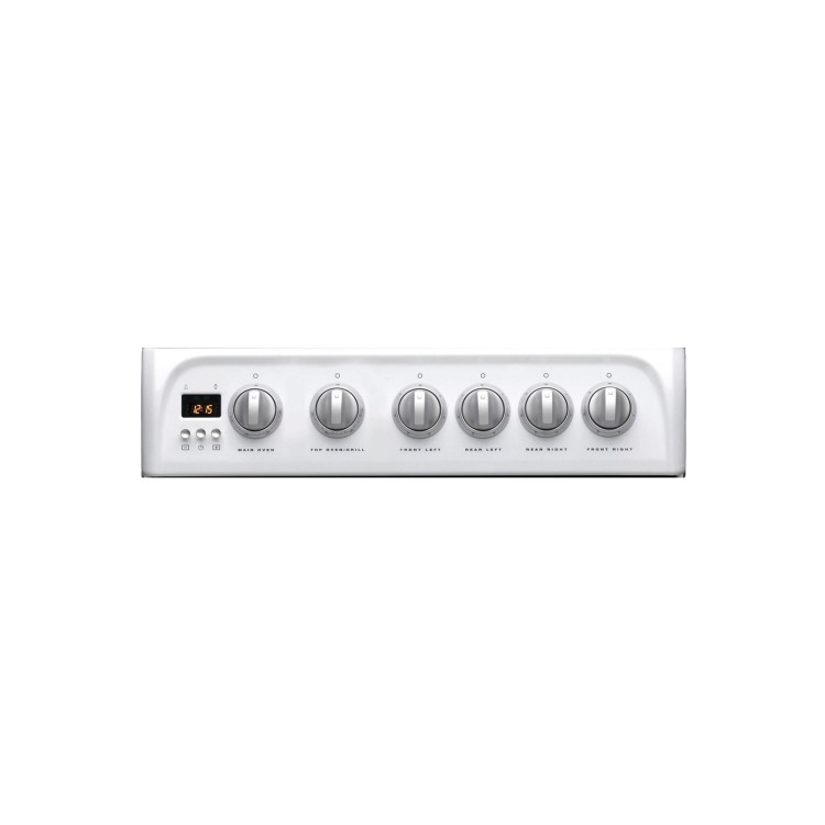 Hotpoint HUG52P Ultima 50cm Double Oven Gas Cooker in White