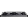 Refurbished Hotpoint Ultima HUG61K 60cm Double Oven Gas Cooker Black