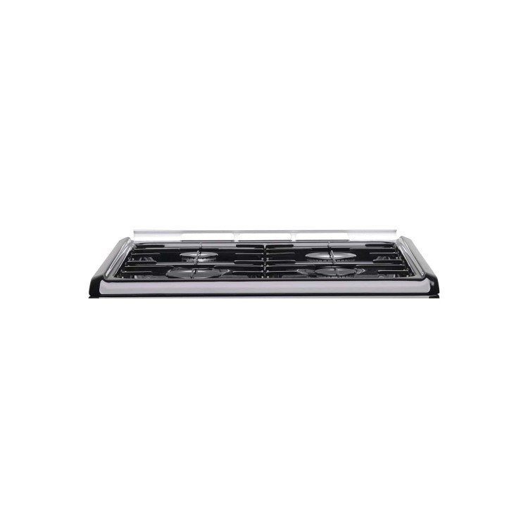 Refurbished Hotpoint Ultima HUG61K 60cm Double Oven Gas Cooker Black