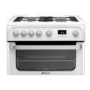 GRADE A2 - Hotpoint HUG61P Ultima 60cm Double Oven Gas Cooker - White