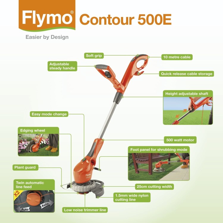Flymo Contour 500E Strimmer