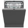 Hisense Hi6 Integrated Dishwasher - Auto Dry, A-Rated, Silver control panel