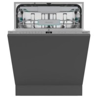 Hisense Integrated Dishwasher - Auto Dry, A-Rated, Silver control panel
