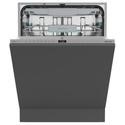Hisense Integrated Dishwasher - Auto Dry, A-Rated, Silver control panel
