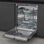 Hisense Hi6 Integrated Dishwasher - Auto Dry, A-Rated, Silver control panel