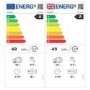 Hisense Integrated Dishwasher - Auto Dry, A-Rated, Silver control panel