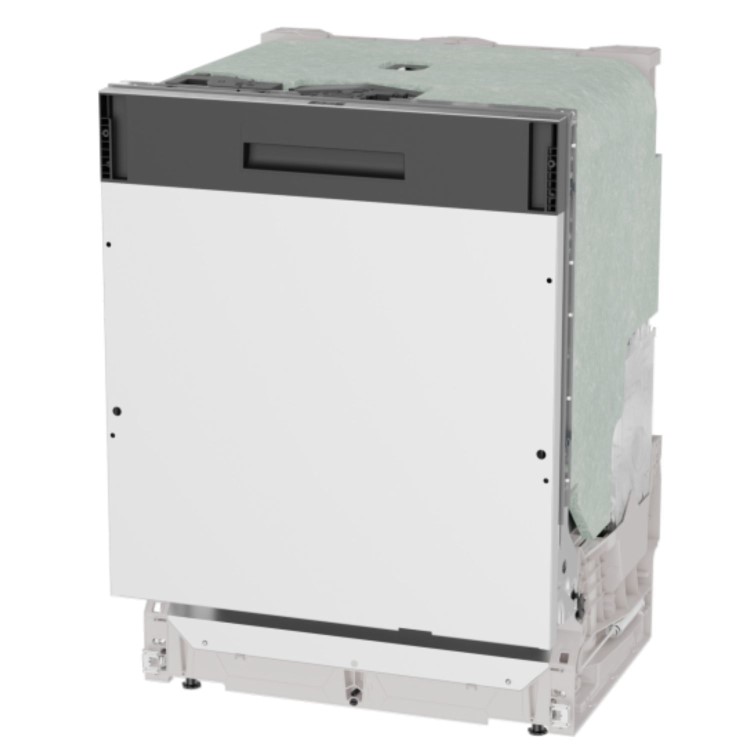 Hisense Integrated Dishwasher - Auto Dry, C-Rated, Silver control panel