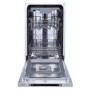 Refurbished Hisense HV523E15UK 10 Place Fully Integrated Slimline Dishwasher Silver