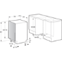 Refurbished Hisense HV523E15UK 10 Place Fully Integrated Slimline Dishwasher Silver