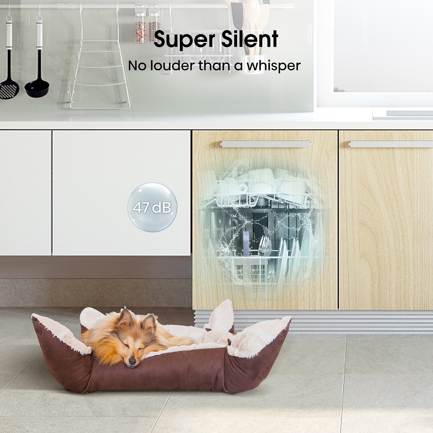 Hisense 10 Place Settings Fully Integrated Dishwasher HV523E15UK