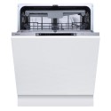HV623D15UK Hisense Hi4 Integrated Dishwasher - Silver - D-Rated, Silver control panel